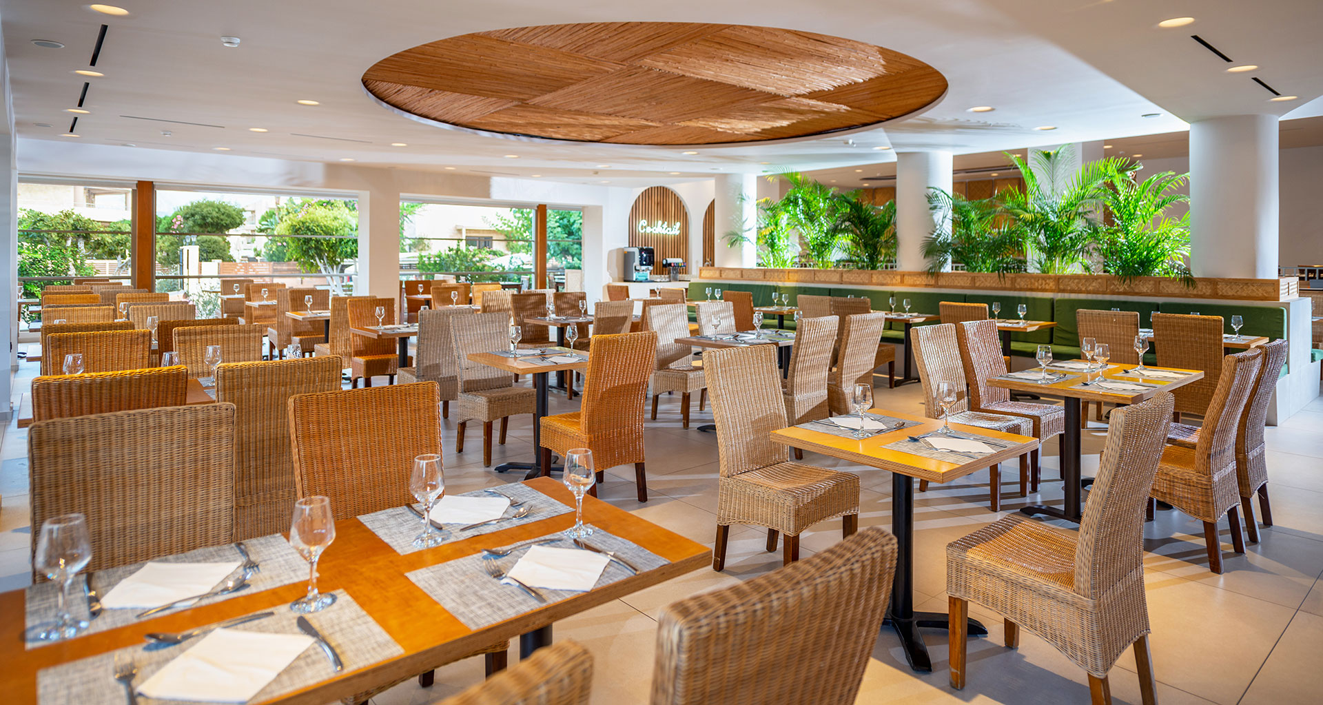 Hotel restaurant interior