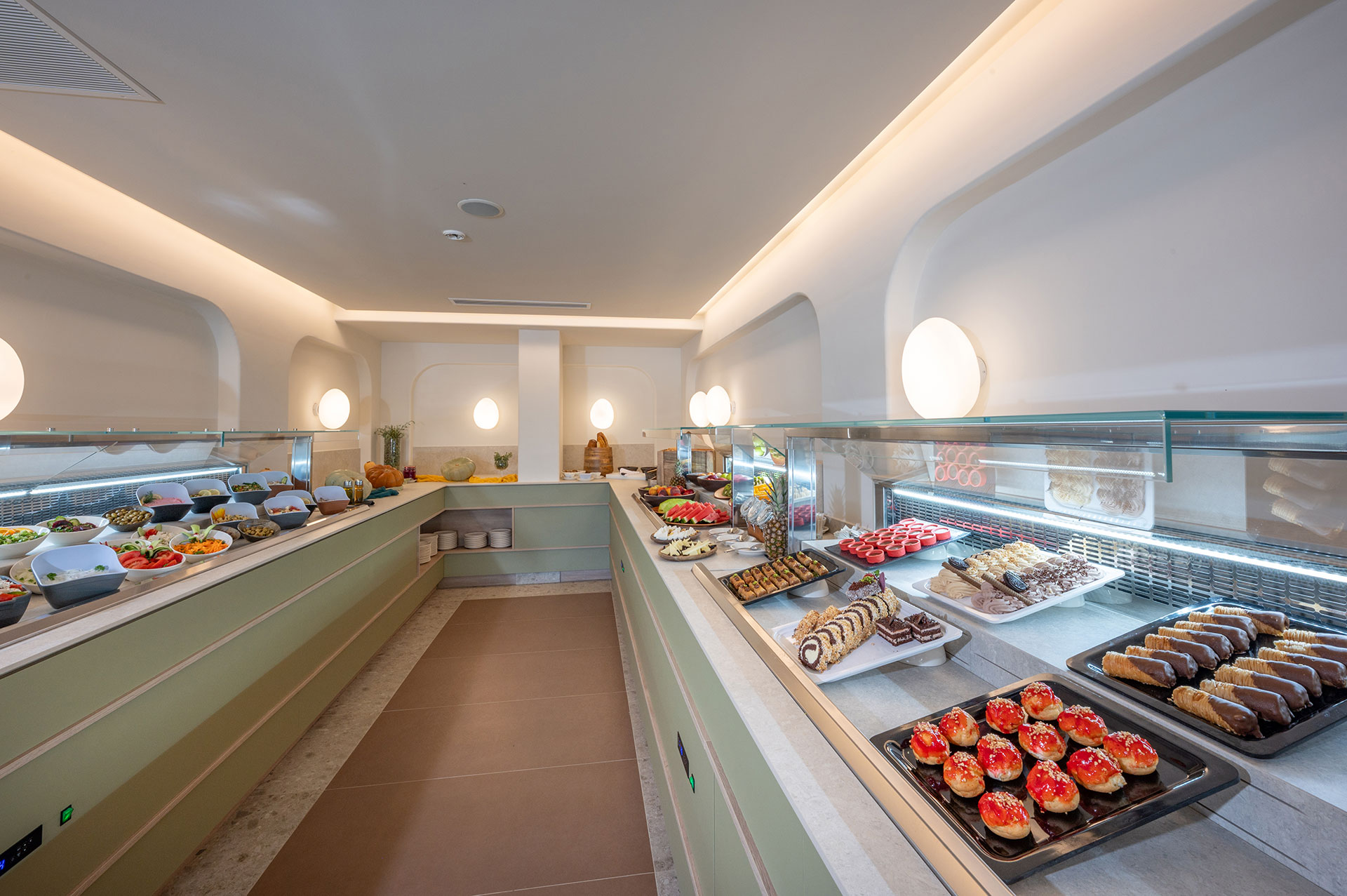 Cactus Village BUFFET BLICK AUF DAS GESAMTE ANGEBOT